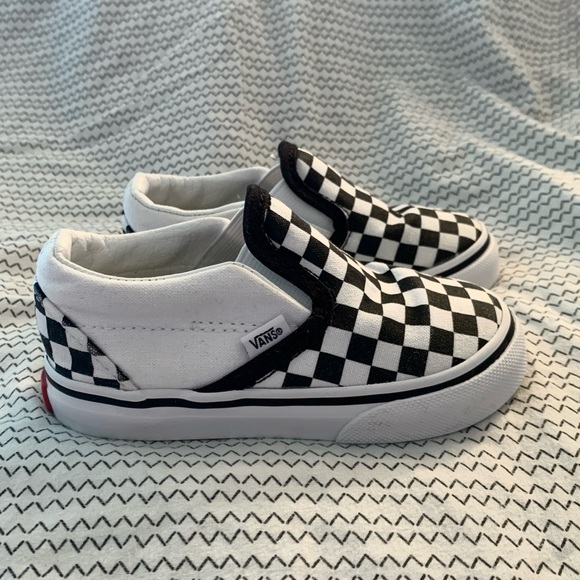 Vans Other - Toddler Vans Checker Slip On